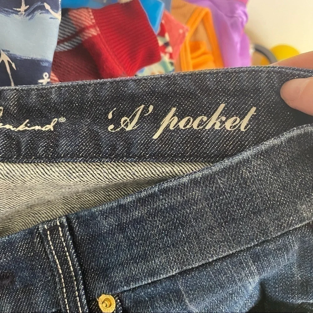 7 For All Mankind A Pocket Jeans Sz 27 Blue Women’s Flare